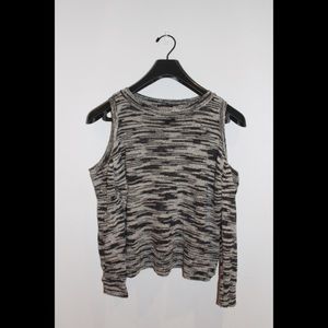 Express Cold Shoulder Sweater